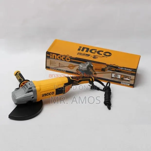 3000 Watt 9 Inches Angle Grinder With Auxiliary Handle - Ag30008 · Photo 1