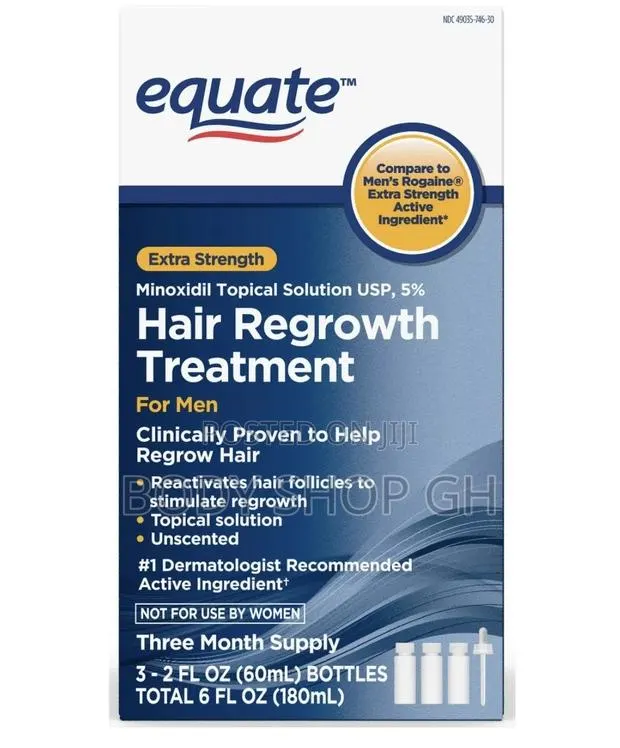 Equate Minoxidil Solution Extra Strength - FOR MEN(1 Bottle) · Photo 1