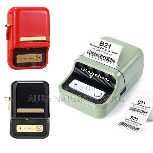 NIIMBOT B21 Bluetooth Thermal Label Printer – Portable Ink-Free · Photo 1