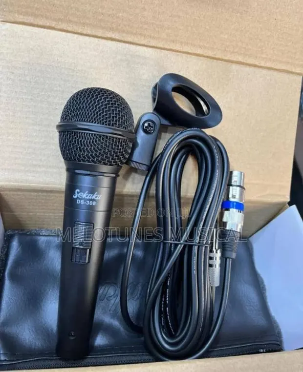 Sekaku Ds-308 Vocal Dynamic Cord Microphone. · Photo 1