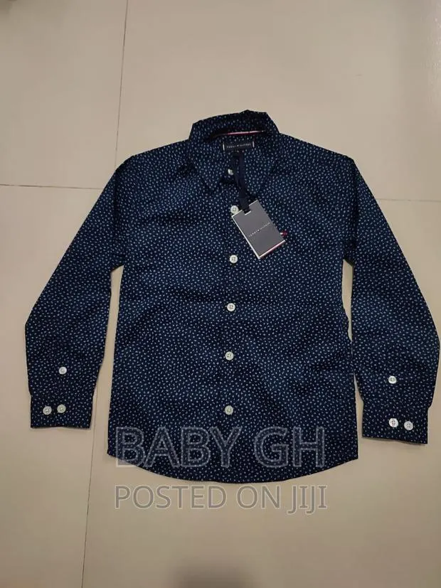 Tommy Hilfiger Boys Long Sleeve Shirt for Kids · Photo 1
