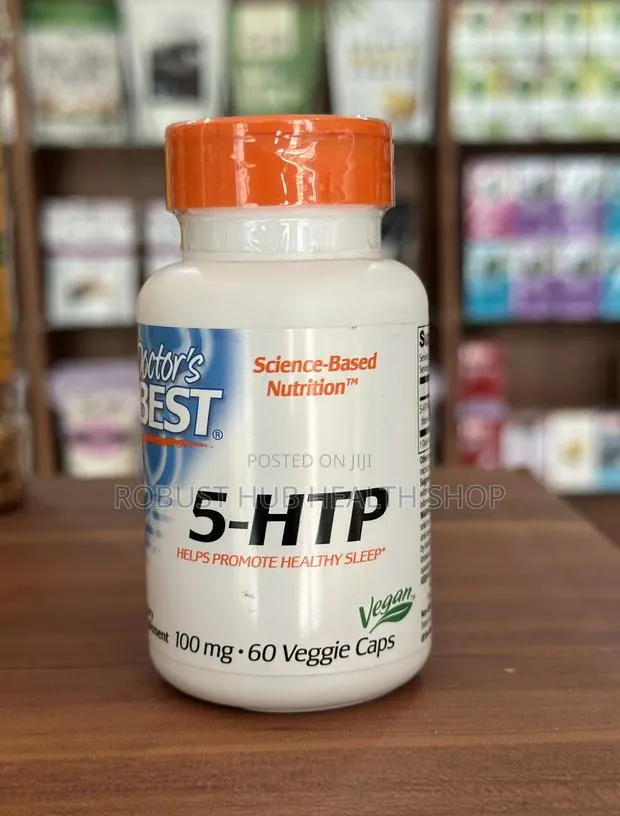 5-Htp, 5 Hydroxy L-Tryptophan With Vitamins C and B6 · Photo 1