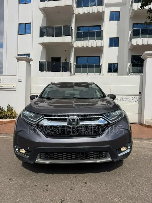 Honda CR-V Touring 4dr SUV (1.5L 4cyl CVT) 2017 Gray · Photo 1