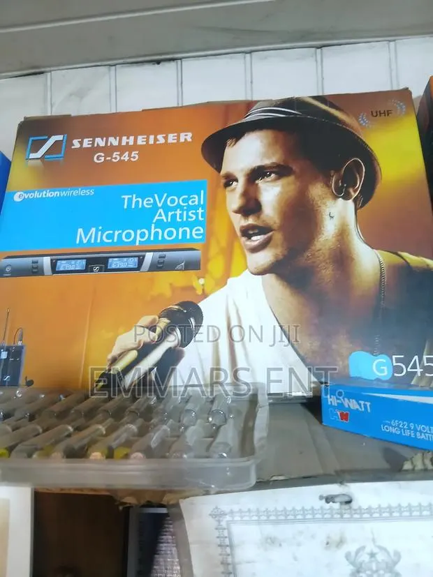 Authentic Cordless Sennheiser G-545 Microphone · Photo 1