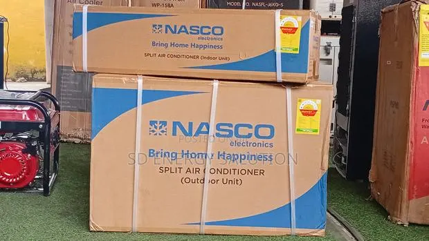 Nasco 1.5HP Air Conditioner – Perfect for Home Office 1.5HP AC · Photo 1