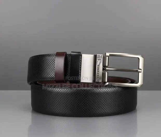 Quality Reversible Leather Belt Brown and Black · Photo 1