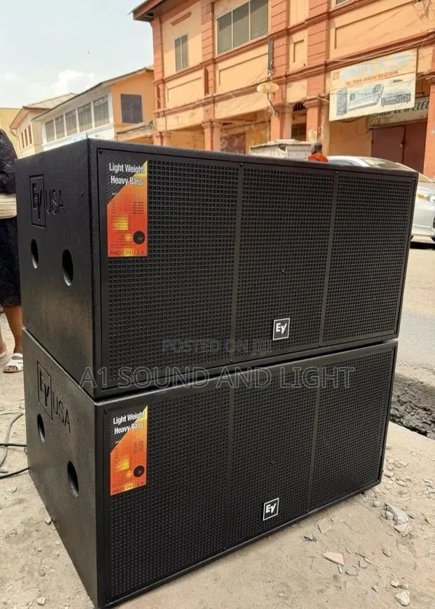 EV DS218 Dual 18-Inch Passive Bass Subwoofer · Photo 1