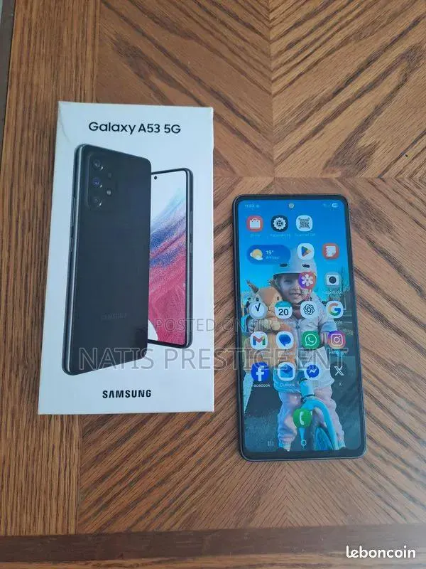 New Samsung Galaxy A53 5G 256 GB Blue · Photo 1