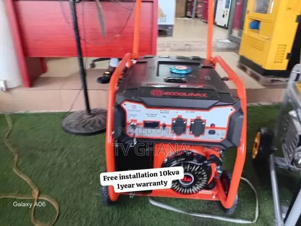 Ecoolmax 10kVA Silent Petrol Generator – 100% Copper Coil, 10kva · Photo 1