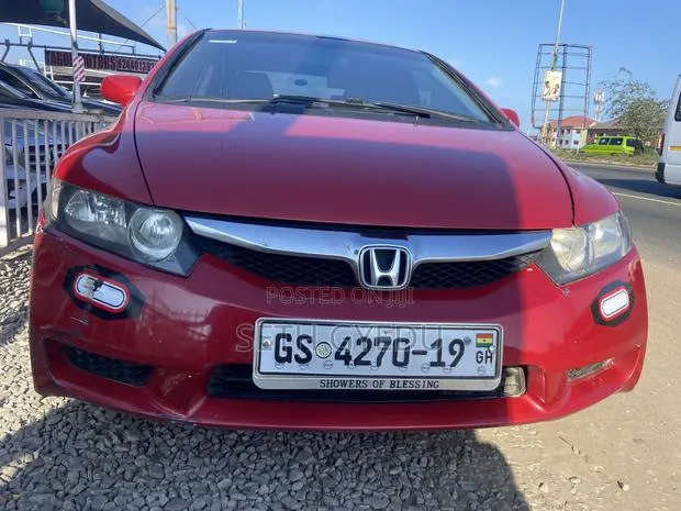 Honda Civic 2010 Red · Photo 1