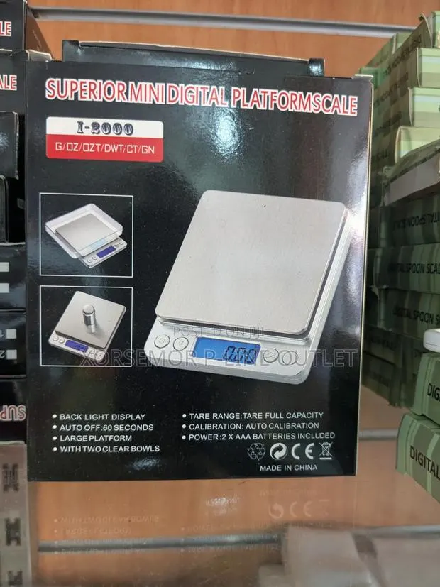 0.1g to 3000g MINI PLATFORM SCALE · Photo 3