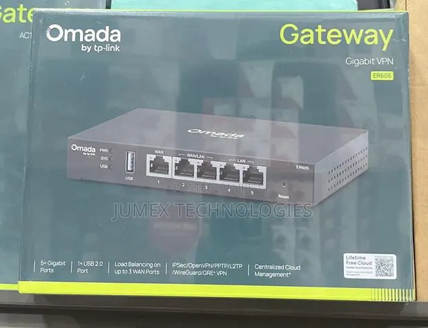 Tplink Gateway Gigabit VPN Centralized Cloud Management Er605 · Photo 1