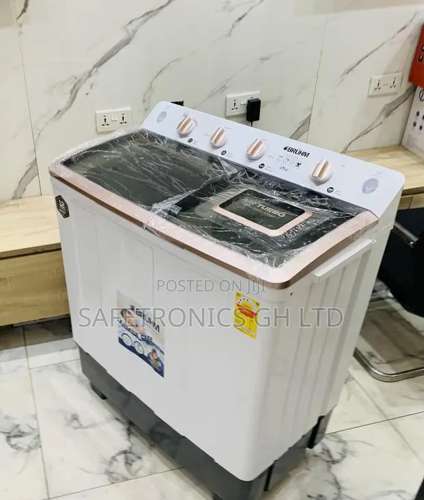 Ultra Sleek Bruhm 12kg Semi-Automatic Top Load Washing Machine · Photo 1