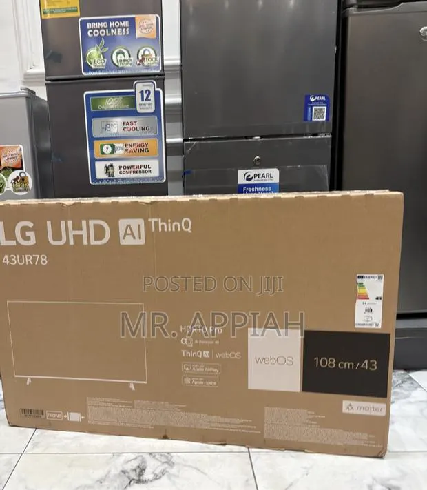 Fresh in Box Lg 43ur7800 43” Smart Uhd Television · Photo 1