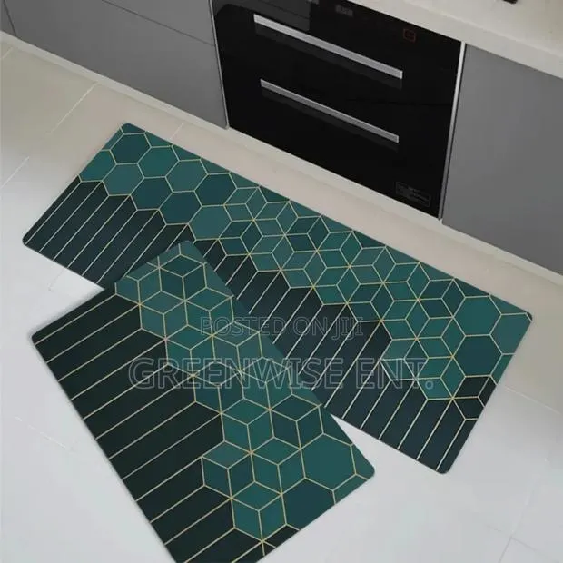 2-Piece Kitchen Rug Set – Non-Slip Floor Mats for Kitchen & Home