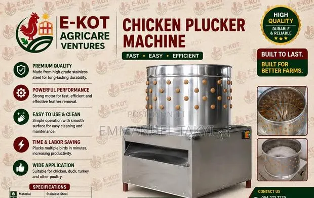 Chicken Plucker Machine · Photo 1