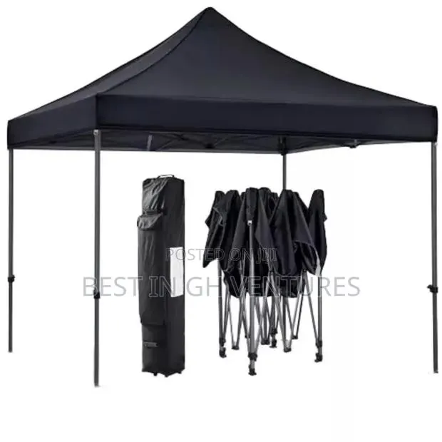 Black Foldable Tent With Wheel Storage Bag · Photo 1