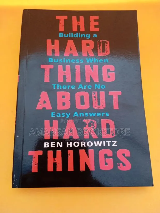 The Hard Thing About Hard Things · Photo 1