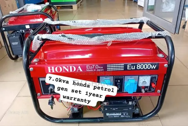 Honda 7kva Petrol Gen Long Lasting Power Hub7kva Petrol · Photo 1