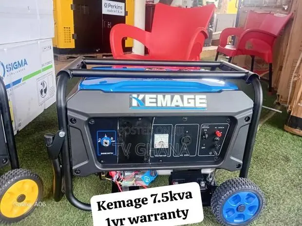 Kemage 7.5KVA 8500W Petrol Generator – Powerful Reliable7.5kva · Photo 1