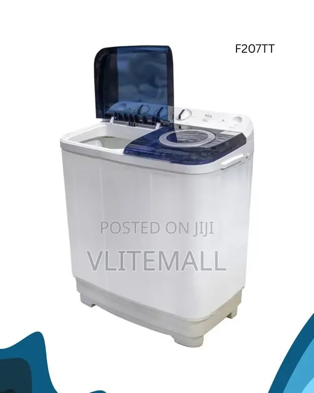 TCL Twin Top Washing Machine 7kg F207tt · Photo 1