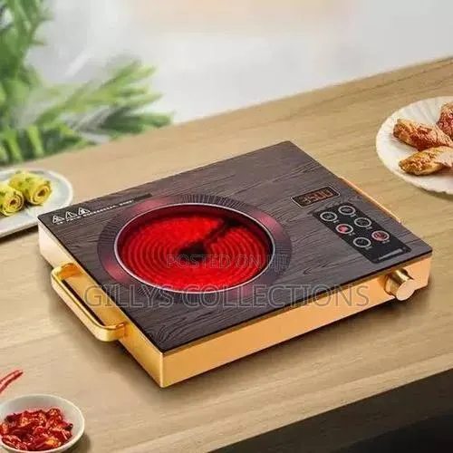 Electric Infrared Cooker 2200watts Gold · Photo 1