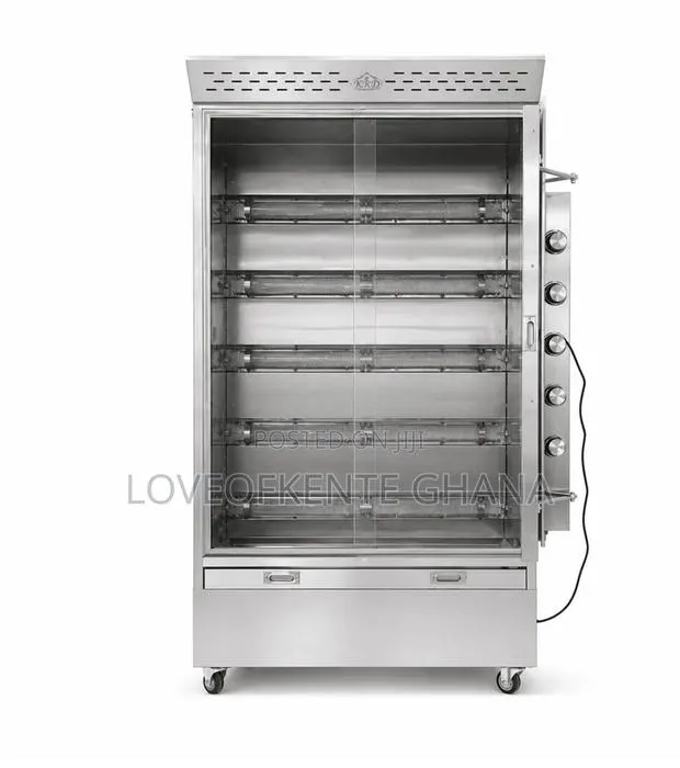 Gas Chicken Rotisserie Cabinet Oven 8 Spit 40 Chickens KY8B · Photo 1