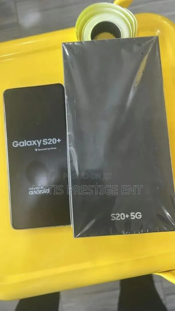 New Samsung Galaxy S20+ 5G 128 GB Black · Photo 1
