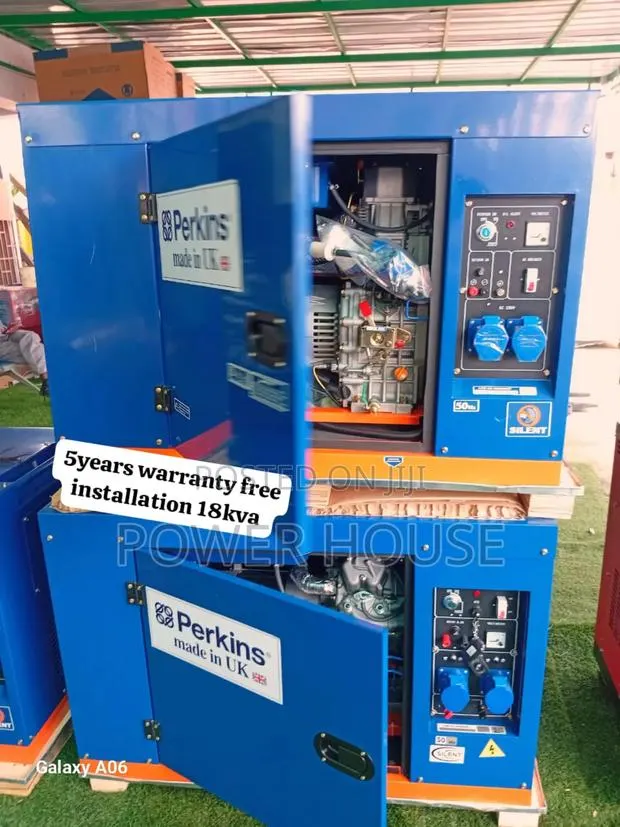 Magnified Fusion 18kva Diesel Generator 18kva Perkins · Photo 1