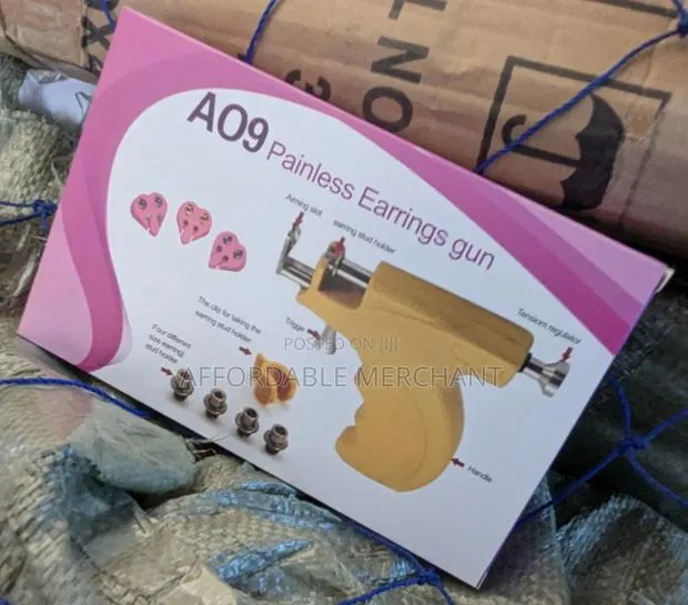 Professional Stainless Steel Ear Piercing Gun Kit, · Photo 2