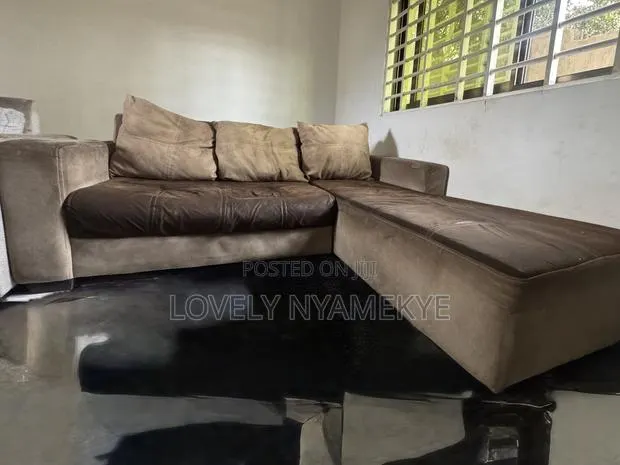 Slightly Used L-Shaped Sofa · Photo 1