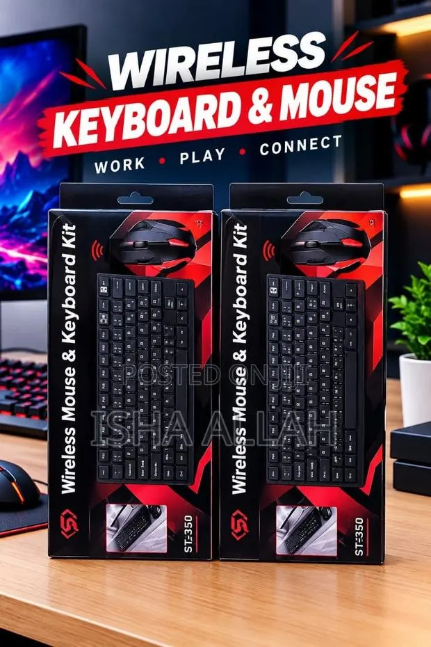 SwiftType Wireless Keyboard Mouse Combo · Photo 1