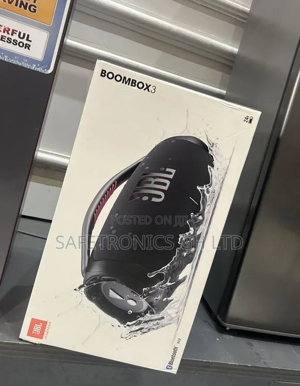 Ultra Modern Boombox 3 JBL (Black) Wireless Bluetooth Speaker · Photo 1