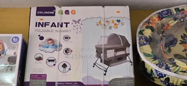 Foldable Baby Bed for Infants With Net · Photo 1