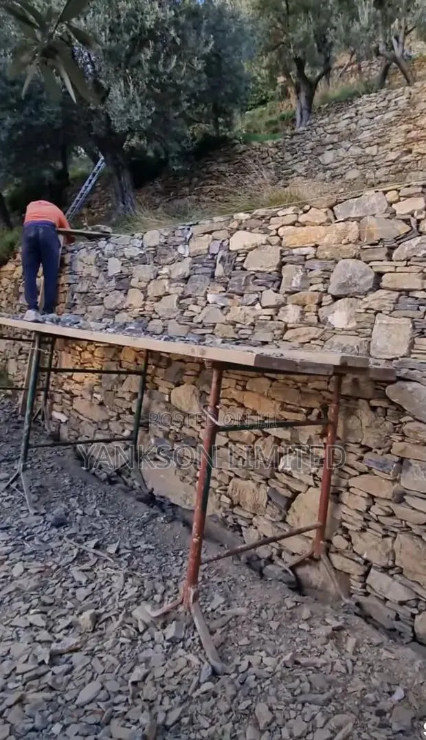 Stone Wall Construction · Photo 1