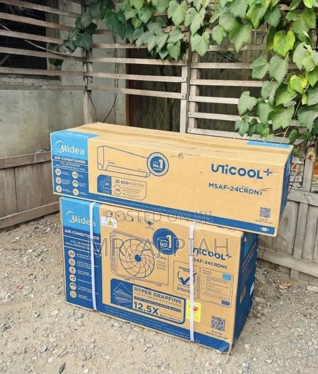 Sleek Midea 2.0hp Split Type Air Conditioner(Dual Inverter) White. · Photo 1