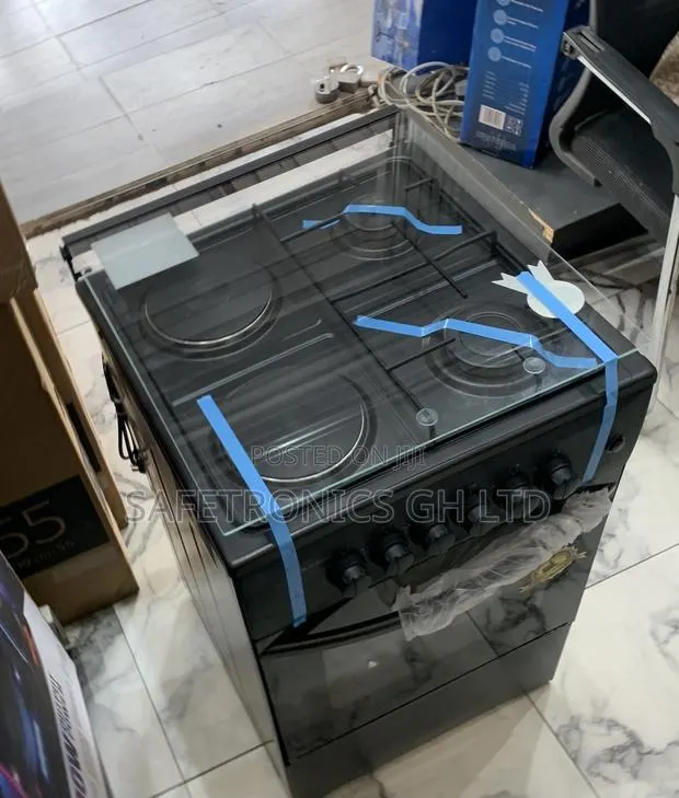 Long Lasting Volcano 2 Gas and 2 Electric Stove · Photo 1