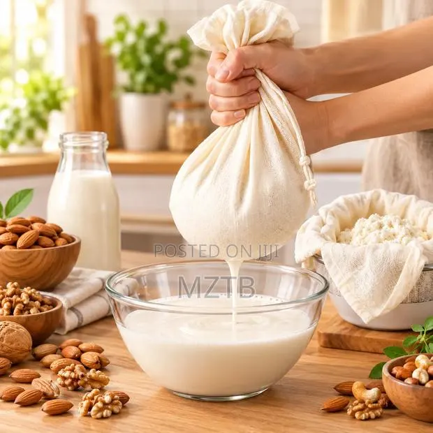 Reusable Cotton Juice Strainer Bag · Photo 1