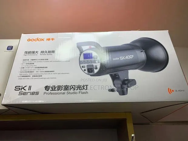 Newly in Stock Godox Sk 400 Studio Led Flashlight. · Photo 1