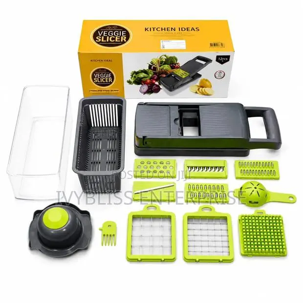 Multi-Purpose Vegetable Cutter for Dicing, Chopping, Shredding, Etc · Photo 1