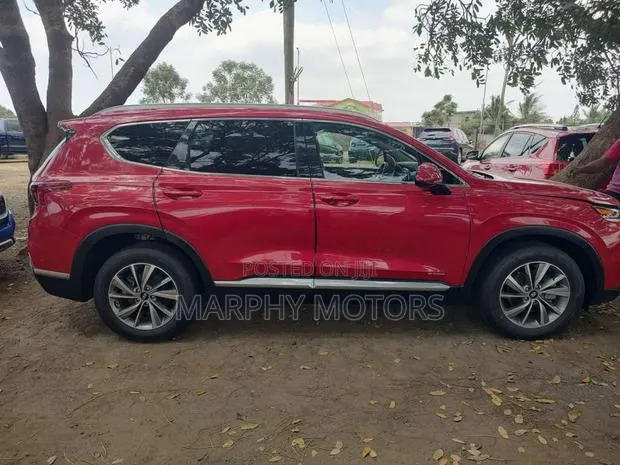 Hyundai Santa Fe 2020 Red · Photo 1
