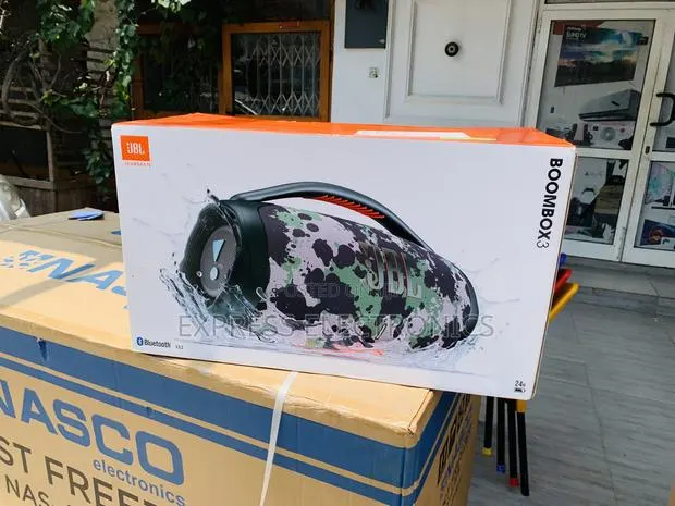 Shop the New JBL Boombox 3 Black Portable Bluetooth Speaker Massive · Photo 1