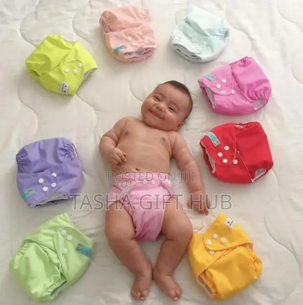 Washable Reusable Diaper Pant (0-3yrs)(Adjustable Absorbable · Photo 1