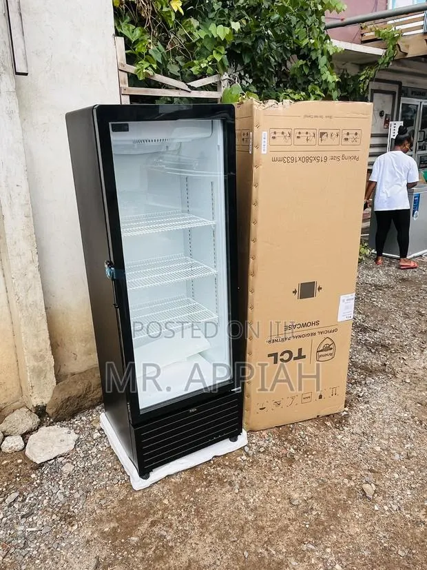 Energy Saving TCL F215cb 215 Litres Display Fridge(Black) · Photo 1