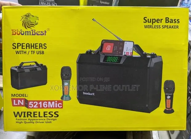 Boombest Ln-5216 With Mic Speaker · Photo 1