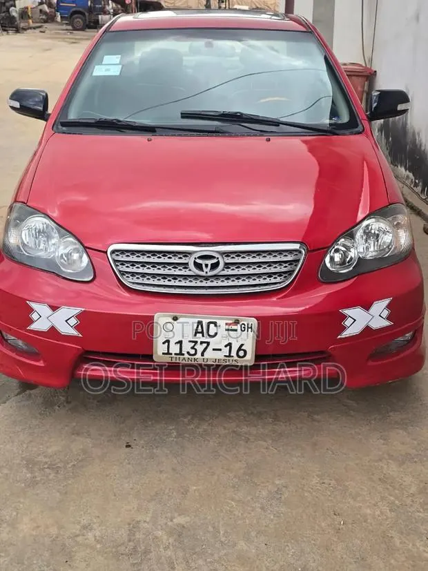 Toyota Corolla S 2007 Red · Photo 1