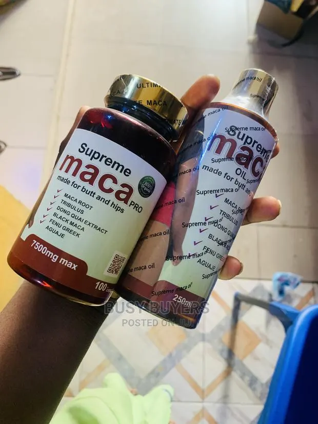 Supreme Maca Oil and Capsules · Photo 1