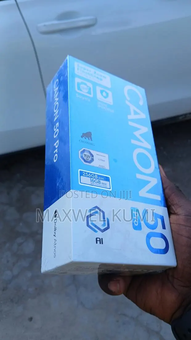 New Tecno Camon 50 Pro 256 GB White · Photo 1