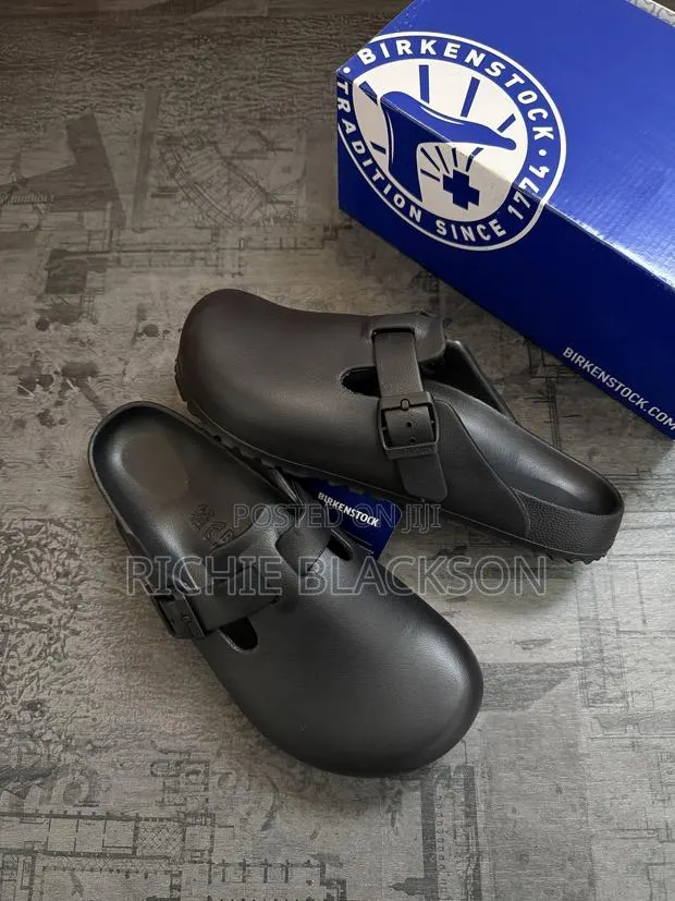 Birkenstock Boston EVA Black · Photo 1