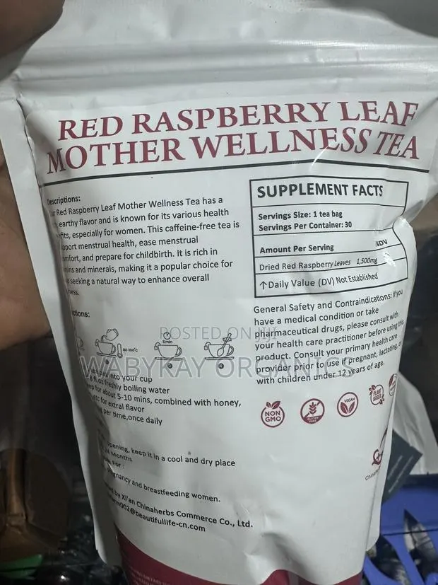 Red Rasberry Leaves 30 Teabags · Photo 3